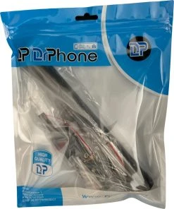 DrPhone EF1 – Verlengstuk Voor Fietsstuur – 30 CM Lang – Uitbreiding Frame – Gemakkelijk Te Installeren - Zwart -Fietsenwinkel 1001x1200