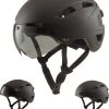 GOOFF® PILOT 3 In 1 Snorscooterhelm Met Afneembaar Vizier - Matzwart - Lichtgewicht Snorfiets Helm - NTA Gecertificeerd Speed Pedelec Helm - Geschikt Voor Blauw Kenteken Snorscooter En Snorfiets - Maat M - Voor Vrouwen En Mannen 1 GOOFF® PILOT 3 In 1 Snorscooterhelm Met Afneembaar Vizier - Matzwart - Lichtgewicht Snorfiets Helm - NTA Gecertificeerd Speed Pedelec Helm - Geschikt Voor Blauw Kenteken Snorscooter En Snorfiets - Maat M - Voor Vrouwen En Mannen -Fietsenwinkel 1003x1200