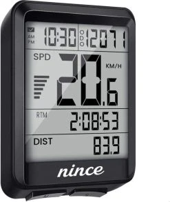 Nince Draadloze Fietscomputer Van Hoge Kwaliteit 2022 Model - Fiets Computer Draadloos Waterdicht