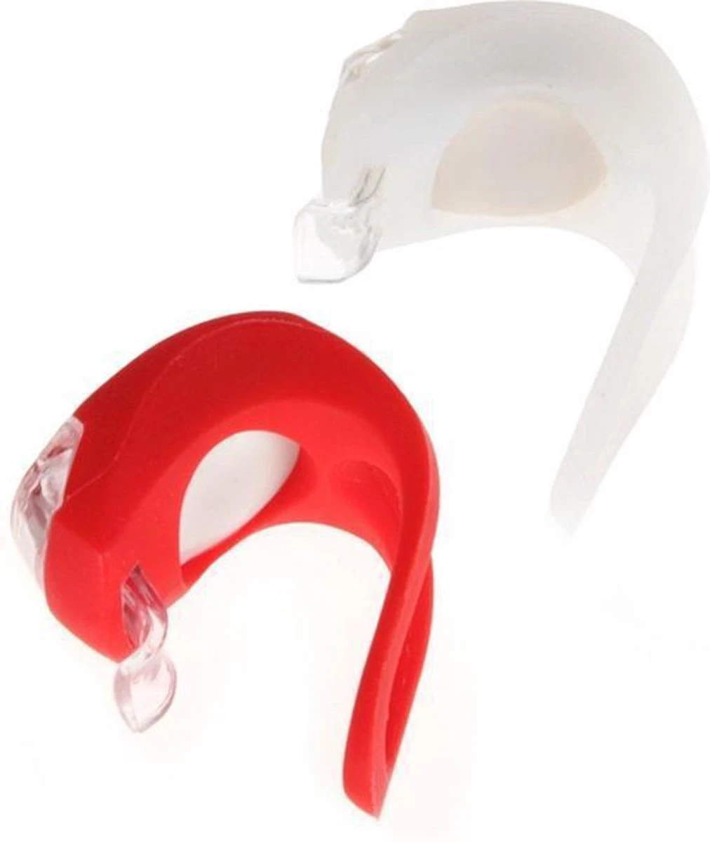 Merkloos Dutch Gadgets - Fietslampjes LED - Set Wit En Rood - Inclusief Batterijen 6 Merkloos Dutch Gadgets - Fietslampjes LED - Set Wit En Rood - Inclusief Batterijen - Afbeelding 4