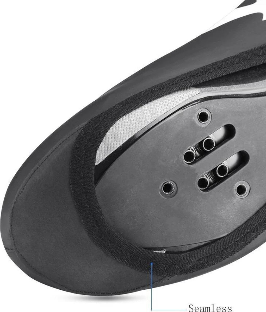 Giyo Overschoenen - Maat 44/45 (XL) - 1 Paar - Mountainbike - Wielrennen - Zwart - Wind En Waterdicht - Waterproof - Regen - Vorst 13 Giyo Overschoenen - Maat 44/45 (XL) - 1 Paar - Mountainbike - Wielrennen - Zwart - Wind En Waterdicht - Waterproof - Regen - Vorst - Afbeelding 11