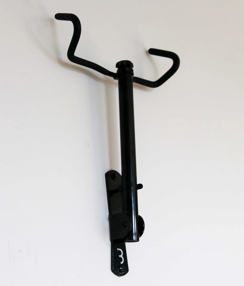 BBB Cycling WallMount Fiets Ophangbeugel - Wandmontage - Ophanghaak - Fietsdrager - Inklapbaar - Zwart - BTL-93 4 BBB Cycling WallMount Fiets Ophangbeugel - Wandmontage - Ophanghaak - Fietsdrager - Inklapbaar - Zwart - BTL-93 - Afbeelding 2
