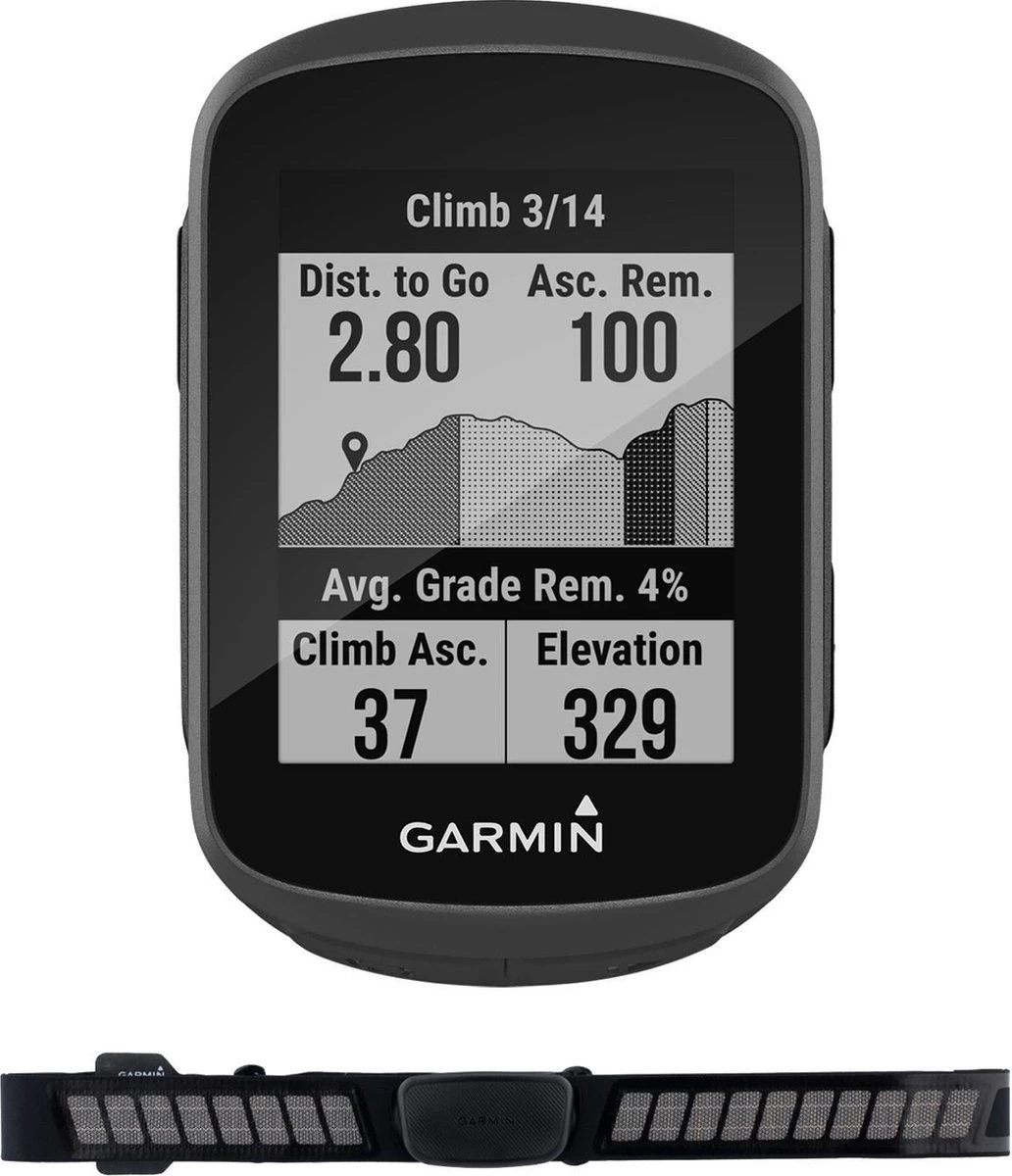 Garmin Edge 130 Plus Performance Bundel - Fietscomputer - Zwart 3 Garmin Edge 130 Plus Performance Bundel - Fietscomputer - Zwart