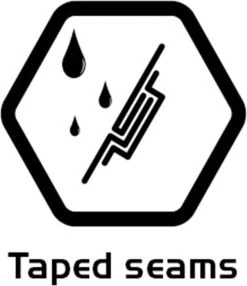 LOWLAND OUTDOOR® Fietsponcho 100% Waterdicht (10.000mm) - Ademend (8.000g/M²) PFAS Vrij! -Fietsenwinkel 1035x1200