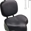 Merkloos Rugleuning Zadel - Fietszadel Met Rugleuning - Oversized - Comfortabel Zacht Zadel - Met PU Kussen -Fietsenwinkel 1041x1200