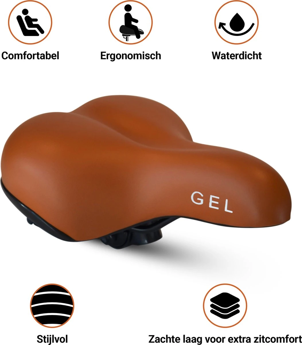 Fietszadel Karamel Bruin Smooth, Stijlvol En Comfortabel Zadel Voor Veel Fietsplezier By PS 3 Fietszadel Karamel Bruin Smooth, Stijlvol En Comfortabel Zadel Voor Veel Fietsplezier By PS