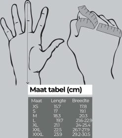 BBB Cycling ColdShield Fietshandschoenen Winter - Fiets Handschoenen Touchscreen - 0-10 ℃ - Winddicht - Zwart - Maat L -Fietsenwinkel 1067x1200