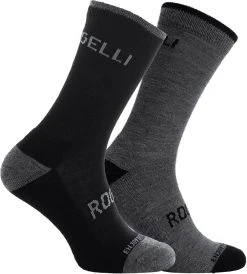 Rogelli Wintersok Merino Wool 2-pack - Grijs & Zwart - Maat 40-43 19 Rogelli Wintersok Merino Wool 2-pack - Grijs & Zwart - Maat 40-43 -Fietsenwinkel 1081x1200 1