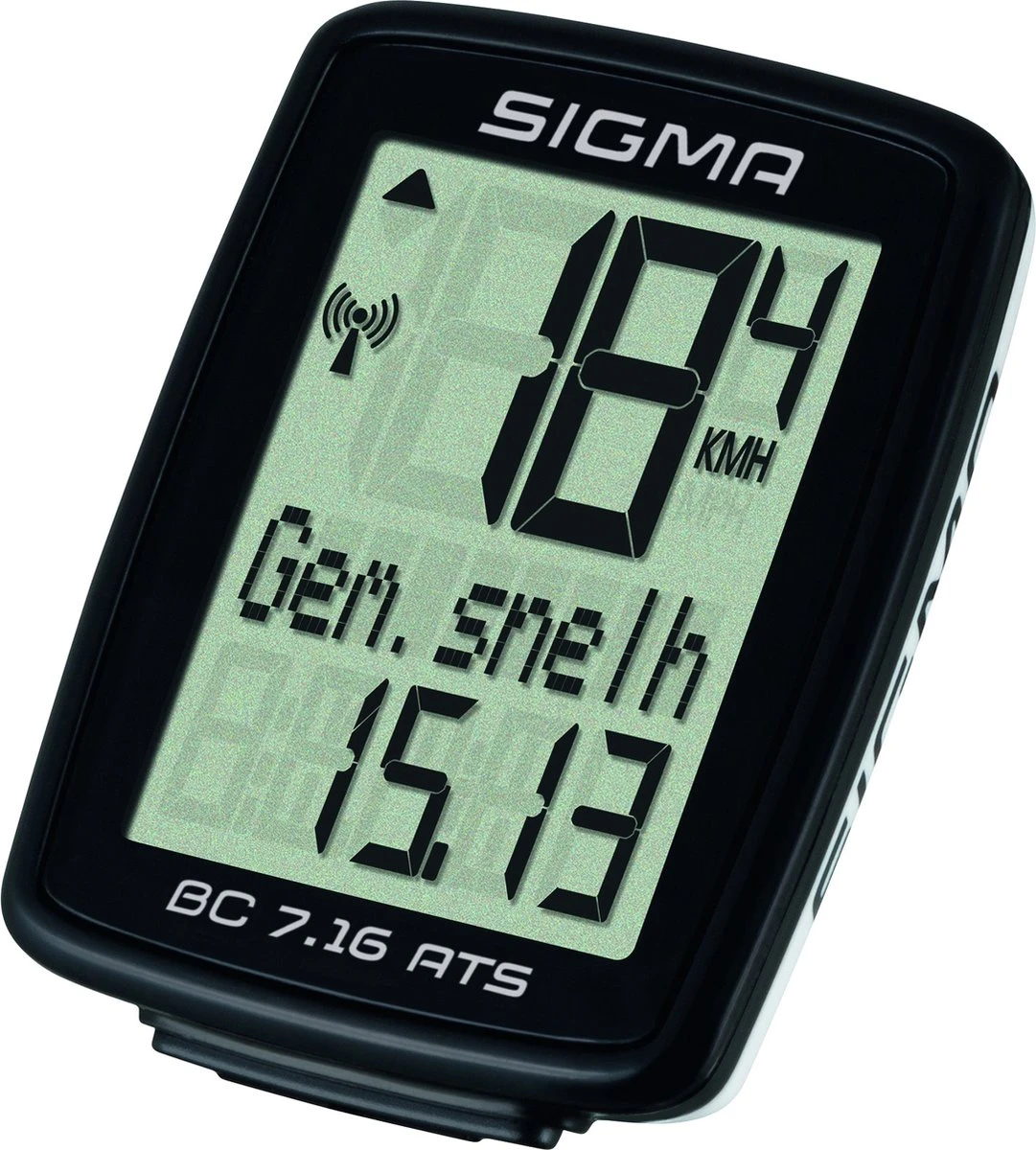Sigma Fietscomputer BC 7.16 ATS - Draadloos - Zwart 4 Sigma Fietscomputer BC 7.16 ATS - Draadloos - Zwart - Afbeelding 2