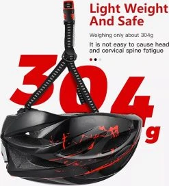 Zacro Fietshelm - Met Bril En Waarschuwingslampje - Nacht Veiligheidshelmen Fietshelm - Voor Volwassenen, MTB, Stadsfietsen - Wit En Zwart 16 Zacro Fietshelm - Met Bril En Waarschuwingslampje - Nacht Veiligheidshelmen Fietshelm - Voor Volwassenen, MTB, Stadsfietsen - Wit En Zwart -Fietsenwinkel 1091x1200 1