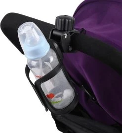 Universele Bekerhouder – Drinkfleshouder Kinderwagen Buggy En Fiets – Bidonhouder Ook Geschikt Voor Joolz – Zwart -Fietsenwinkel 1107x1200 1