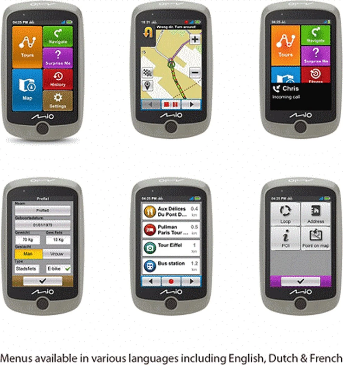 Mio Fietsnavigatie Cyclo Discover 7 Mio Fietsnavigatie Cyclo Discover - Afbeelding 5