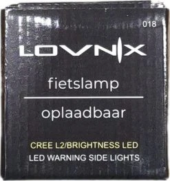 Lovnix - Oplaadbare Fietslamp LED Verlichting Set - USB Oplaadbaar - Fietslicht Met LED Lamp - Voor- En- Achter Licht - Regenbestendig - Geschikt Voor Mountainbike Fietsen Wandelen Speleologie -Fietsenwinkel 1128x1200 3