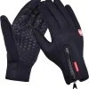 Fietshandschoenen Winter - Handschoenen - Sport Handschoenen Met Rits - Touchscreen Telefoon - Anti Slip Gloves - Heren / Dames - Maat XXL - Zwart - Cadeautje -Fietsenwinkel 1150x1200 3
