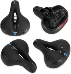 Bluebell Active Zone Blue, Fijn En Comfortabel Fietszadel Voor Urenlang Fietsplezier -Fietsenwinkel 1158x1200