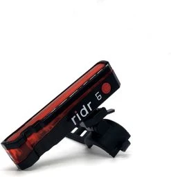 RIDR Achterlicht Fiets - USB Oplaadbaar LED - Fietsverlichting Met Laser - Waterdicht