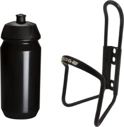 Bidonhouder Met Bidon Tacx 500cc - Zwart - Aluminium Racefiets Mountainbike