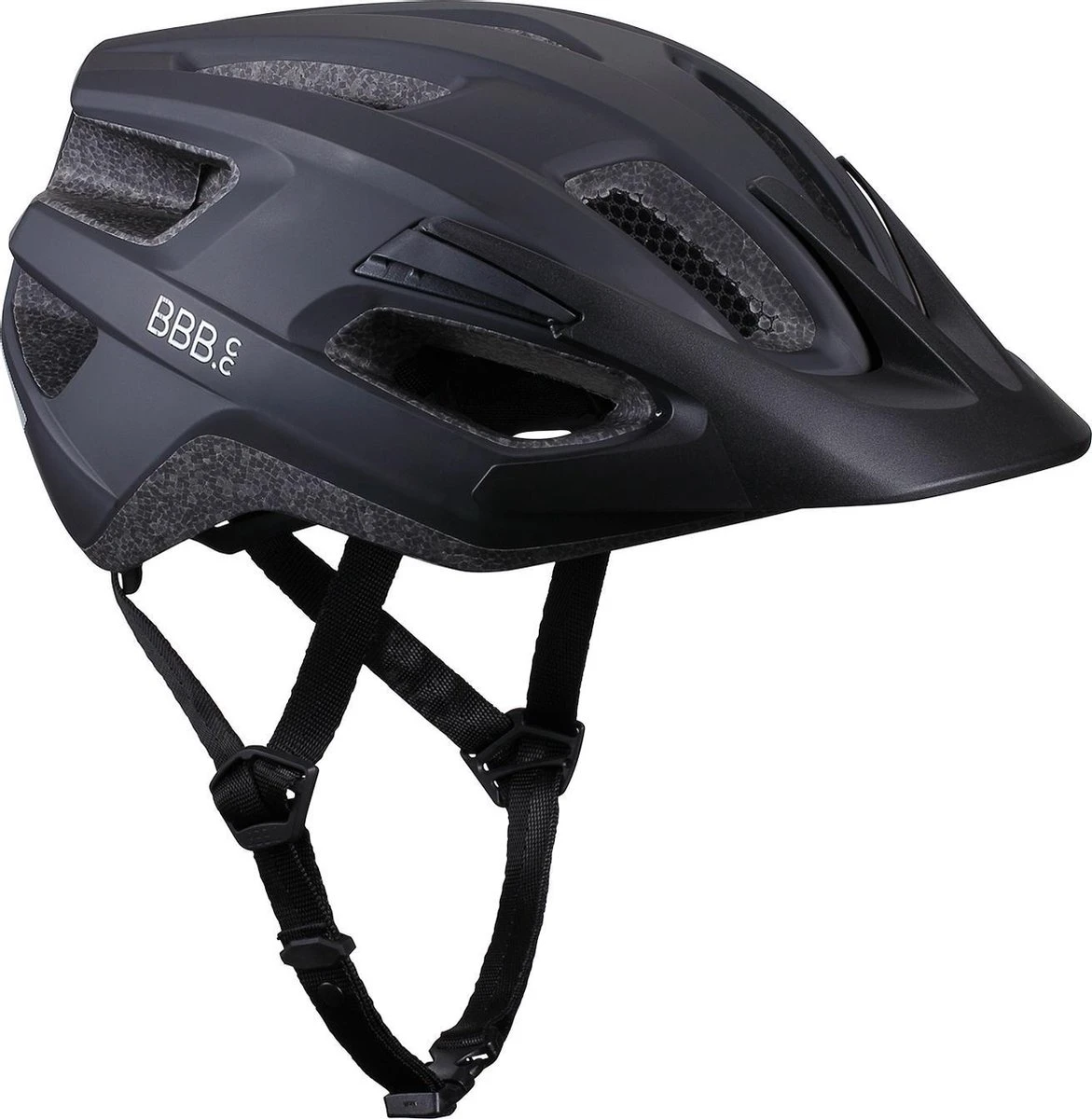 BBB Cycling Kite 2.0 Racefiets Helm - Mountainbike Helm - Wielrenhelm - Sporthelm - Mat Zwart - Maat M - BHE-29B 10 BBB Cycling Kite 2.0 Racefiets Helm - Mountainbike Helm - Wielrenhelm - Sporthelm - Mat Zwart - Maat M - BHE-29B - Afbeelding 8