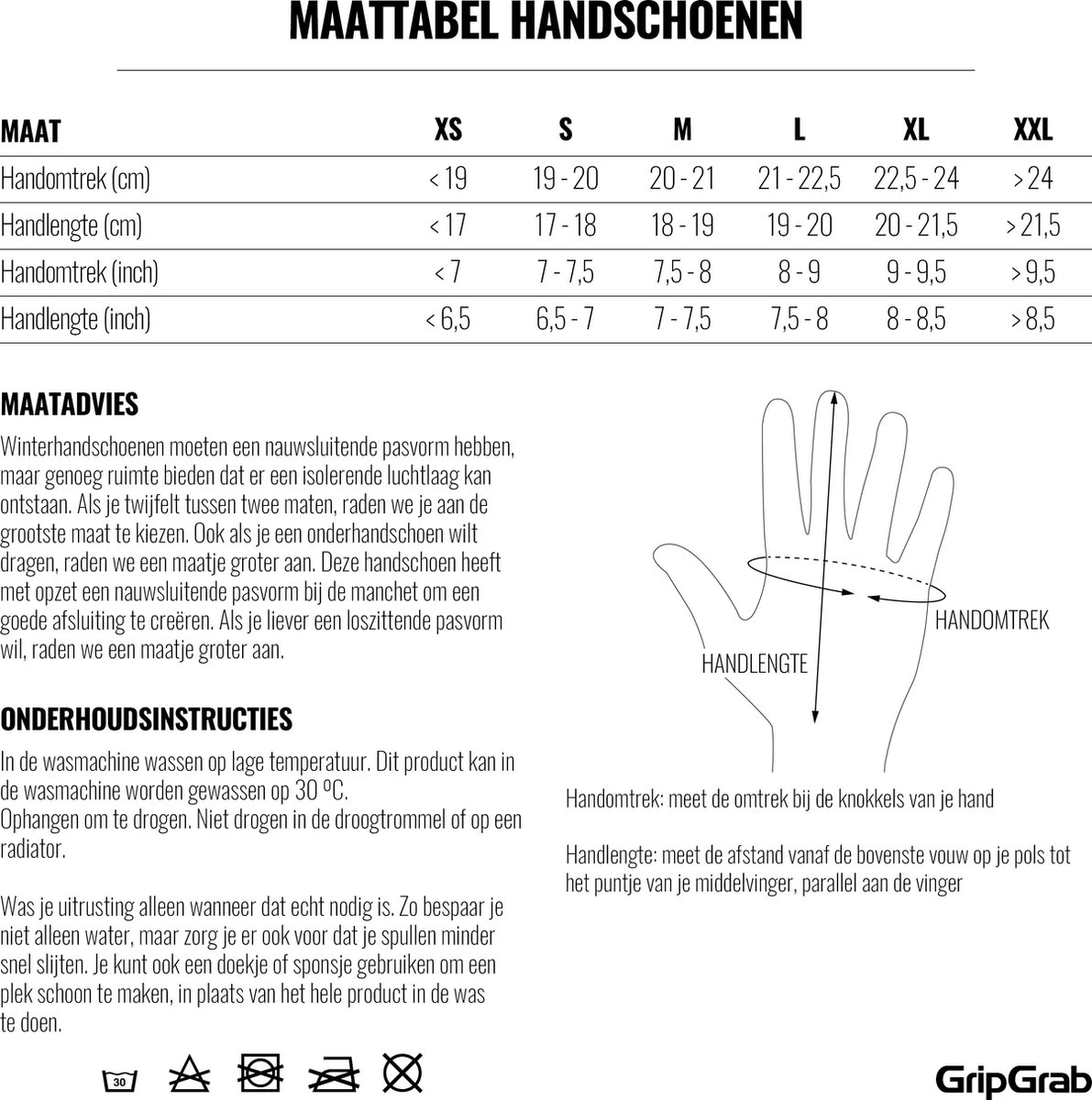 GripGrab - Ride Windproof Lente Herfst Fietshandschoenen Lange Vinger - Zwart - Unisex - Maat L 6 GripGrab - Ride Windproof Lente Herfst Fietshandschoenen Lange Vinger - Zwart - Unisex - Maat L - Afbeelding 4