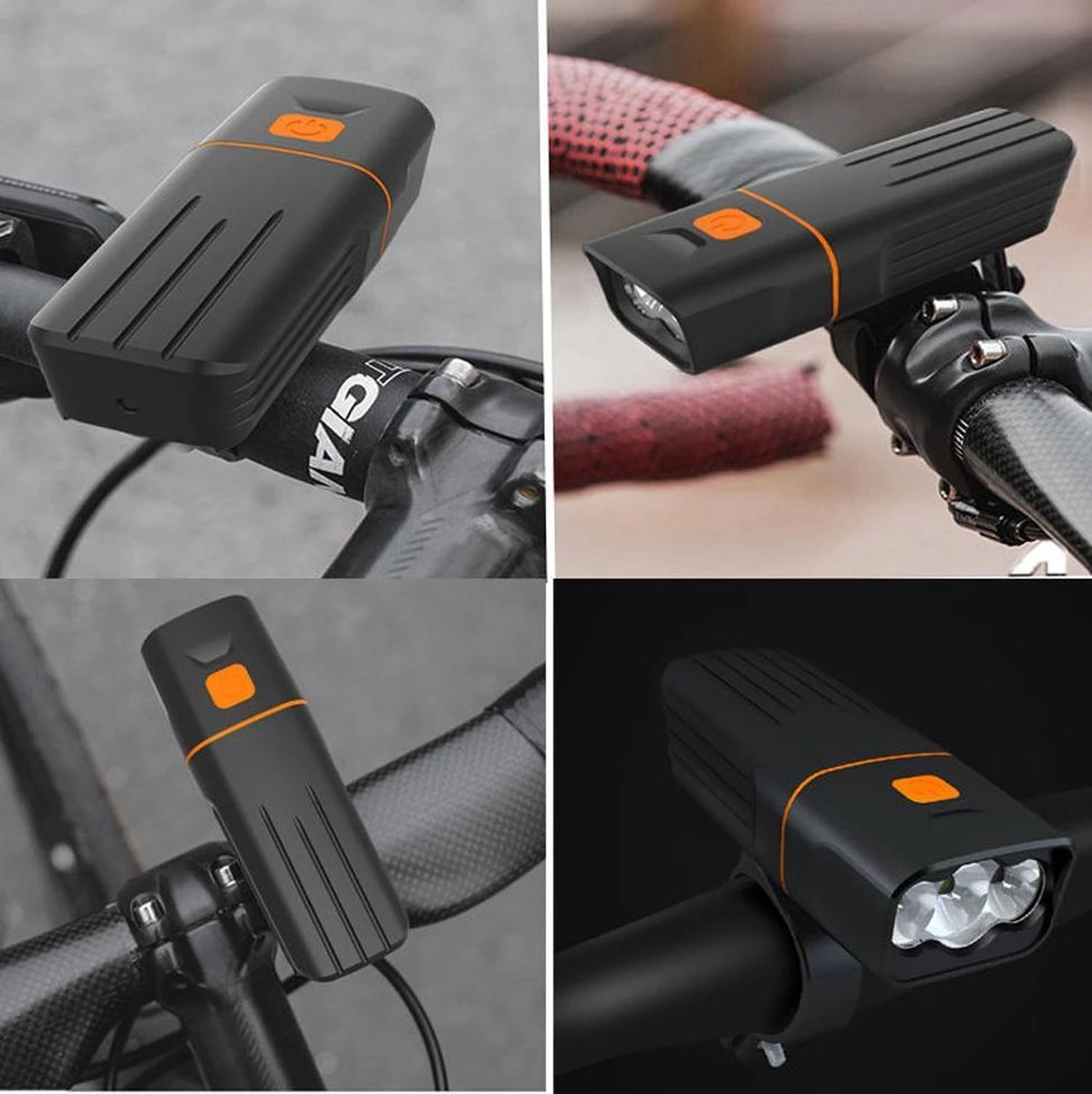 FIEZIO Fietsverlichting Set Oplaadbare USB Led Fietslamp Voor En Achter - Waterdicht - 3 Lichtstanden - 1500 Lumen 7 FIEZIO Fietsverlichting Set Oplaadbare USB Led Fietslamp Voor En Achter - Waterdicht - 3 Lichtstanden - 1500 Lumen - Afbeelding 5