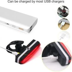 Merkloos LED Fiets Achterlicht USB Oplaadbare - Marktleider 110 Lumen Helderheid - IP65 Waterbestendig - Supersnel Installatie - Horizontaal Of Verticaal - Voor Zadel, Zadelpen Of Helm -Fietsenwinkel 1198x1200 8