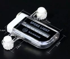 Spaakverlichting- Spaakverlichting Met Bewegingssenor- Spaakverlichting Kinderfiets- LED Voor Wiel- Waterdicht- 32 Verschillende Patronen- Makkelijk Te Installeren -Fietsenwinkel 1200x1008