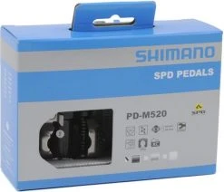 Shimano M520 SPD - MTB Pedalen - Zwart -Fietsenwinkel 1200x1030 1