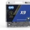 Ketting 9 Speed KMC X9 114 Schakels - Grijs -Fietsenwinkel 1200x1038 1