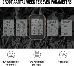LHP BC200 Fietscomputer Draadloos 3-in-1 Bundel - Hartslagmeter Borstband - Cadanssensor - Kilometerteller GPS - 80+ Functies - 2.4 Inch LCD Scherm - Bluetooth & ANT+ -Fietsenwinkel 1200x1070 2