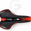 Voltano Sport Fietszadel – Gel Trekking Zadel – Met Uitsparing – Unisex - Zwart / Rood - Incl. Gratis Zadelstrop 2 Voltano Sport Fietszadel – Gel Trekking Zadel – Met Uitsparing – Unisex - Zwart / Rood - Incl. Gratis Zadelstrop -Fietsenwinkel 1200x1071