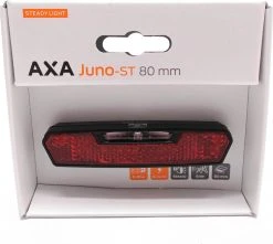 AXA Juno Battery - Fiets Achterlicht - LED Fietsverlichting Op Batterij - Auto Off Systeem - 80 Mm - Rood -Fietsenwinkel 1200x1072