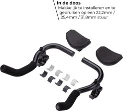 BBB Cycling AeroComfort Ligstuur - Verstelbaar - Aluminium - Opzetstuur Met Armsteun - Zwart - 22.2-31.8mm - BHB-59 19 BBB Cycling AeroComfort Ligstuur - Verstelbaar - Aluminium - Opzetstuur Met Armsteun - Zwart - 22.2-31.8mm - BHB-59 -Fietsenwinkel 1200x1078 1