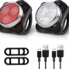 Fietsverlichting USB Oplaadbaar - Waterdicht Fietslamp - LED Fietslampjes - Voorlicht En Achterlicht - Voor Fiets 2 Fietsverlichting USB Oplaadbaar - Waterdicht Fietslamp - LED Fietslampjes - Voorlicht En Achterlicht - Voor Fiets -Fietsenwinkel 1200x1088