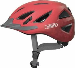 Abus Urban-I 3.0 Fietshelm - Maat M (52-58 Cm) - Living Coral