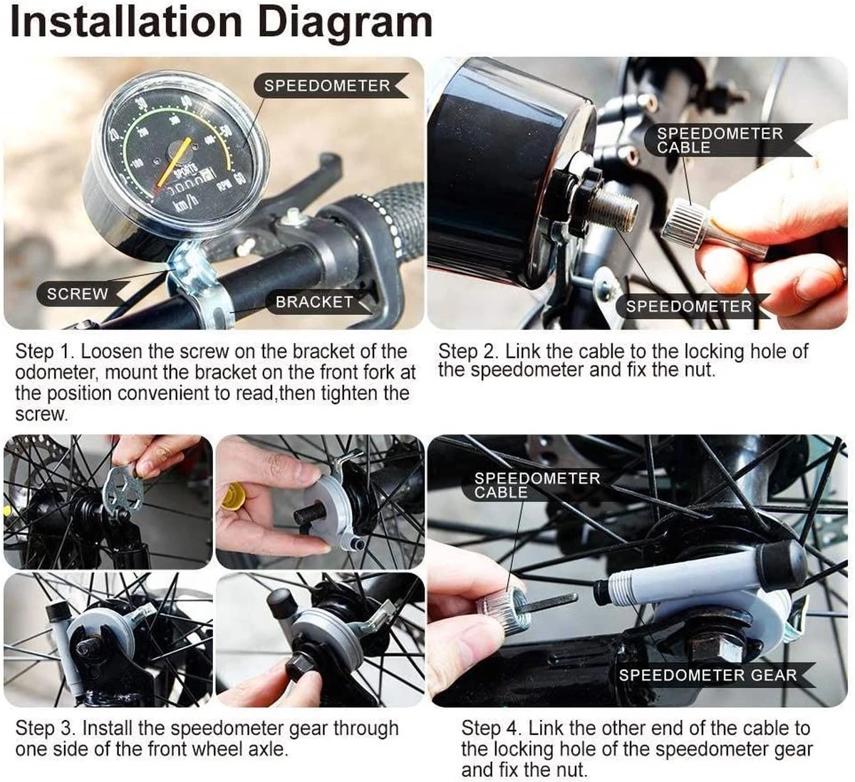 Mechanische Retro Kilometerteller Voor Fietsen - Analoge Fiets Snelheidsmeter - Retro Fietscomputer - Kilometerteller Fiets - Snelheidsmeter Fiets 8 Mechanische Retro Kilometerteller Voor Fietsen - Analoge Fiets Snelheidsmeter - Retro Fietscomputer - Kilometerteller Fiets - Snelheidsmeter Fiets - Afbeelding 6