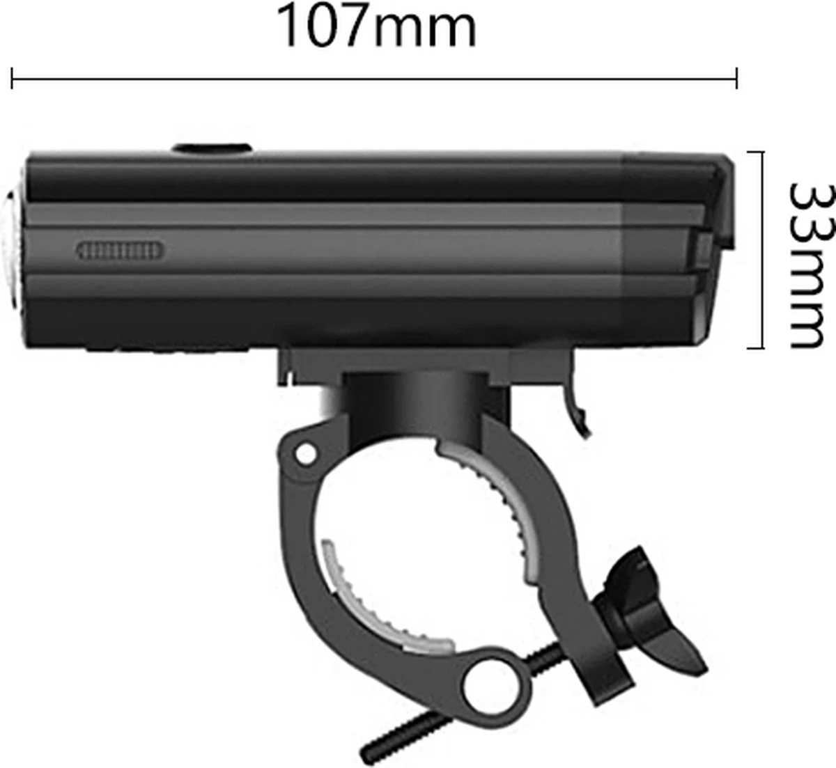 1200 Lumen & 100 Lumen Pro Sport Lights Fietsverlichtingsset - LED Fietslampen USB Oplaadbaar 10 1200 Lumen & 100 Lumen Pro Sport Lights Fietsverlichtingsset - LED Fietslampen USB Oplaadbaar - Afbeelding 8