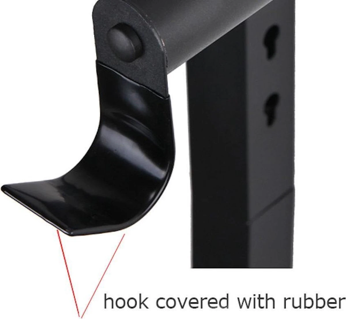 Merkloos Decopatent® Staand Fietsenrek Om 2 Fietsen Op Te Hangen - Ophangen Van 2 Fietsen Boven Elkaar - Fietsrek Ophangsysteem - 220 Cm 4 Merkloos Decopatent® Staand Fietsenrek Om 2 Fietsen Op Te Hangen - Ophangen Van 2 Fietsen Boven Elkaar - Fietsrek Ophangsysteem - 220 Cm - Afbeelding 2