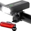 BikePro LED Fietsverlichting Set - Voorlicht En Achterlicht - USB Oplaadbaar - Fietslamp - Koplamp Fiets - Fietslampjes - Fietslichten 1 BikePro LED Fietsverlichting Set - Voorlicht En Achterlicht - USB Oplaadbaar - Fietslamp - Koplamp Fiets - Fietslampjes - Fietslichten -Fietsenwinkel 1200x1111