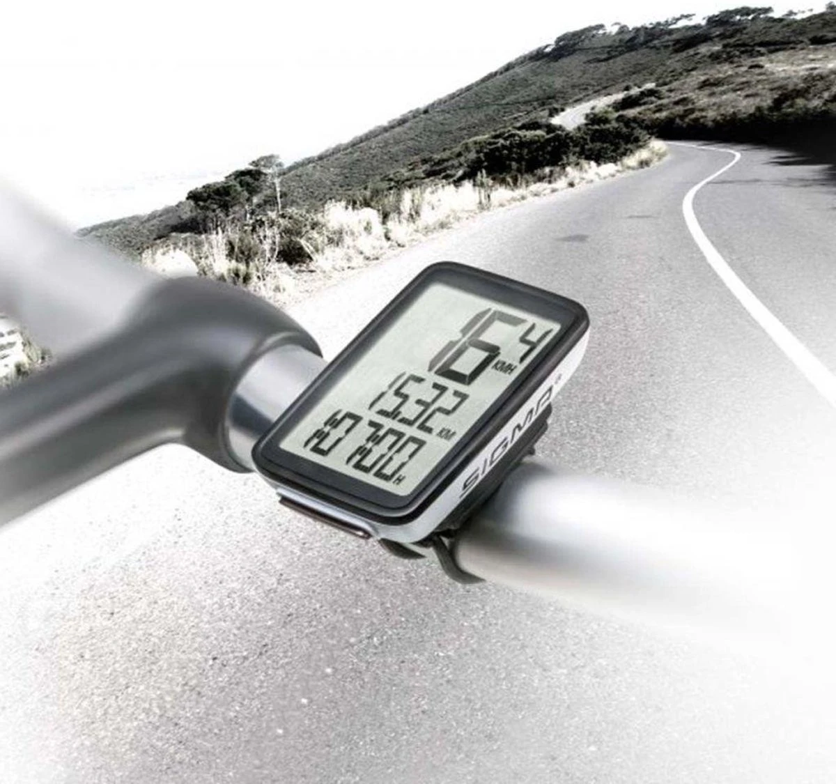 Sigma Fietscomputer Pure 1 ATS - Draadloos - Zwart/Wit 15 Sigma Fietscomputer Pure 1 ATS - Draadloos - Zwart/Wit - Afbeelding 13