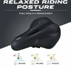 BOTC Fietszadel - Unisex - Extra Comfortabel - Inclusief Waterdichte Zadelhoes - Ventilerend -Fietsenwinkel 1200x1141 11