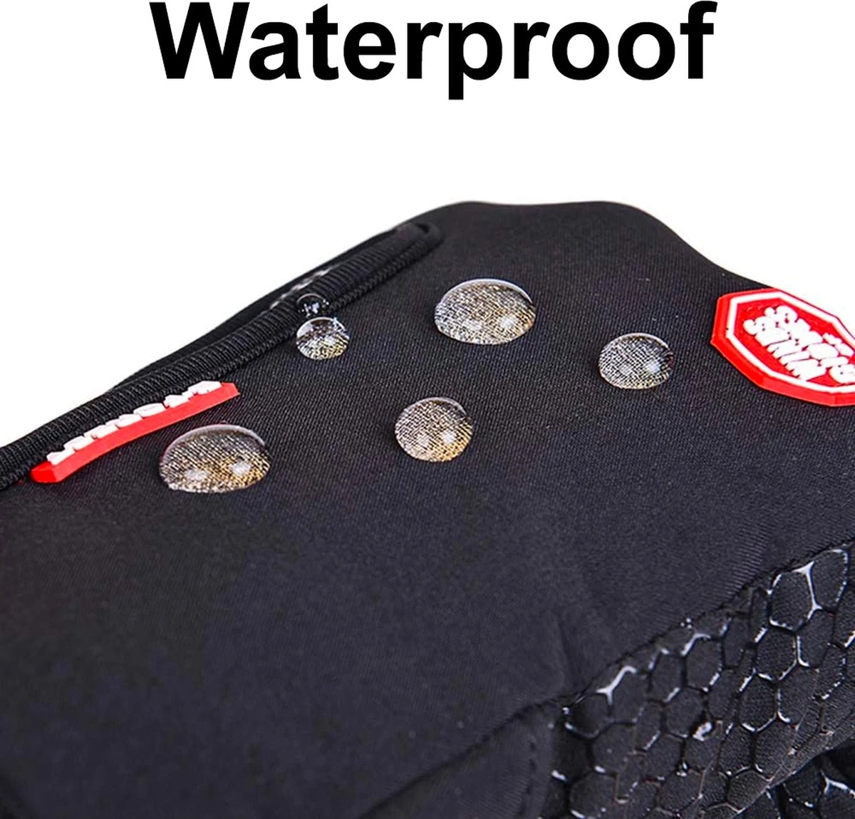 Fietshandschoenen Winter - Handschoenen - Sport Handschoenen Met Rits - Touchscreen Telefoon - Anti Slip Gloves - Heren / Dames - Maat XXL - Zwart - Cadeautje 5 Fietshandschoenen Winter - Handschoenen - Sport Handschoenen Met Rits - Touchscreen Telefoon - Anti Slip Gloves - Heren / Dames - Maat XXL - Zwart - Cadeautje - Afbeelding 3