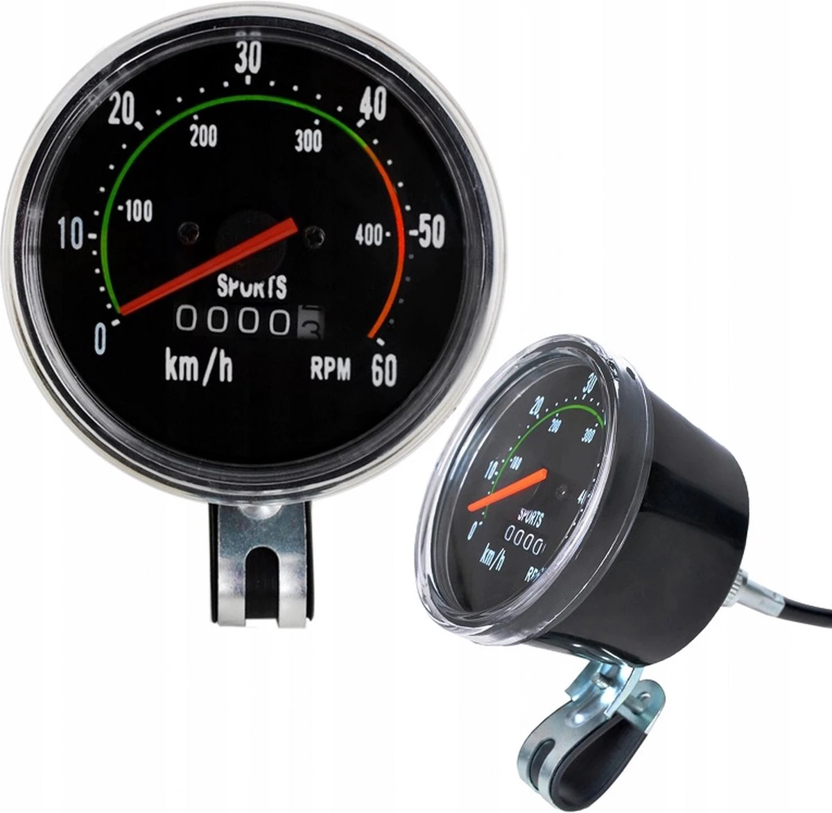 Mechanische Retro Kilometerteller Voor Fietsen - Analoge Fiets Snelheidsmeter - Retro Fietscomputer - Kilometerteller Fiets - Snelheidsmeter Fiets 4 Mechanische Retro Kilometerteller Voor Fietsen - Analoge Fiets Snelheidsmeter - Retro Fietscomputer - Kilometerteller Fiets - Snelheidsmeter Fiets - Afbeelding 2