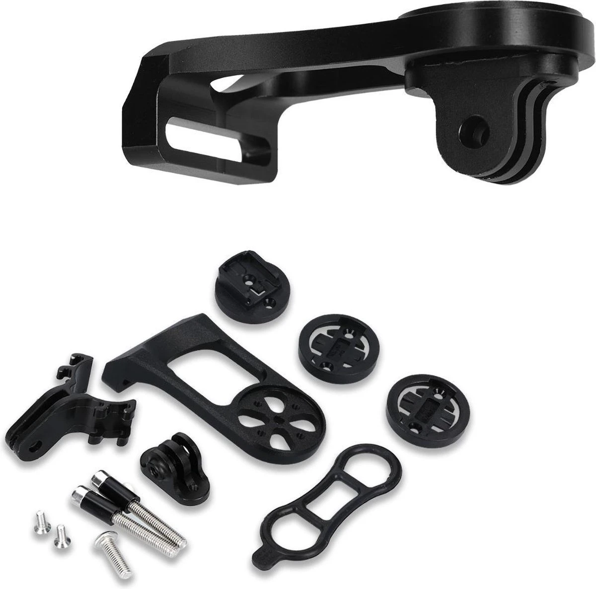 Kwmobile Houder Voor Garmin Edge / Bryton Rider / CatEye - Fietshouder Voor Navigatiesysteem - Stuurhouder In Zwart 3 Kwmobile Houder Voor Garmin Edge / Bryton Rider / CatEye - Fietshouder Voor Navigatiesysteem - Stuurhouder In Zwart