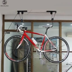 Recalma Fietslift - 60 Kg Draagkracht - Fietstakel - Universeel Ophangsysteem - Elektrische Fiets - Zwart 13 Recalma Fietslift - 60 Kg Draagkracht - Fietstakel - Universeel Ophangsysteem - Elektrische Fiets - Zwart -Fietsenwinkel 1200x1190 7