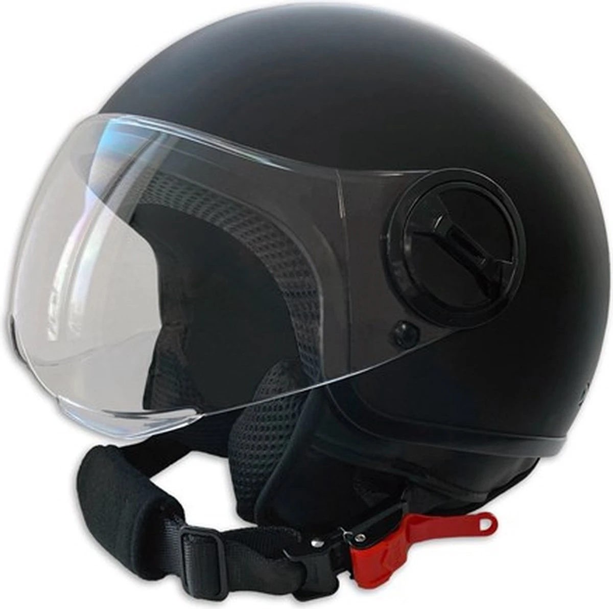 PRO-TECT - EU Goedgekeurde Bromfiets/snorfiets Helm - Jethelm Urban 22 - Maat L 58 CM 16 PRO-TECT - EU Goedgekeurde Bromfiets/snorfiets Helm - Jethelm Urban 22 - Maat L 58 CM - Afbeelding 14