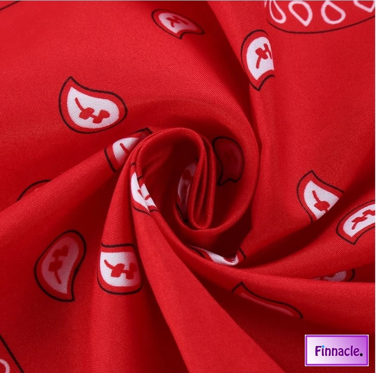 Finnacle - Hip Hop Bandana 100% Katoen Bandana Rood Vierkante Sjaal 50cm * 50cm Hoofdband Boerenzakdoek Voor Vrouwen/Mannen/Jongens/Meisjes 10 Finnacle - Hip Hop Bandana 100% Katoen Bandana Rood Vierkante Sjaal 50cm * 50cm Hoofdband Boerenzakdoek Voor Vrouwen/Mannen/Jongens/Meisjes - Afbeelding 8