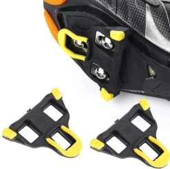 Schoenplaatjes SPD-SL Geschikt Voor Shimano SPD SL Pedalen - Geel (niet Origineel)
