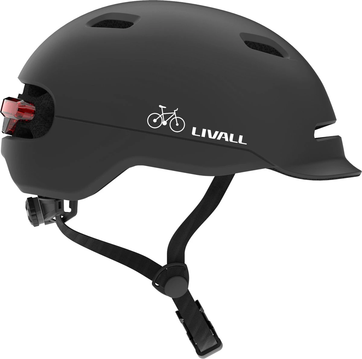 Livall C20 Black Large - (Smart) Fietshelm - SOS Funtie - Smart Verlichting - Remlicht 5 Livall C20 Black Large - (Smart) Fietshelm - SOS Funtie - Smart Verlichting - Remlicht - Afbeelding 3