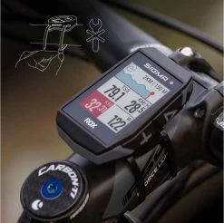 SIGMA SPORT ROX 11.1 EVO GPS Fietscomputer Incl. Stuurhouder, Zwart -Fietsenwinkel 1200x1197 11
