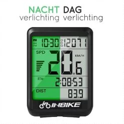 Amenzo© Fietscomputer Draadloos - Kilometerteller - NL Handleiding - Draadloze En Waterdichte Snelheidsmeter - Makkelijke Bevestiging - Fiets GPS - Zwart - Racefiets -Fietsenwinkel 1200x1200 1001